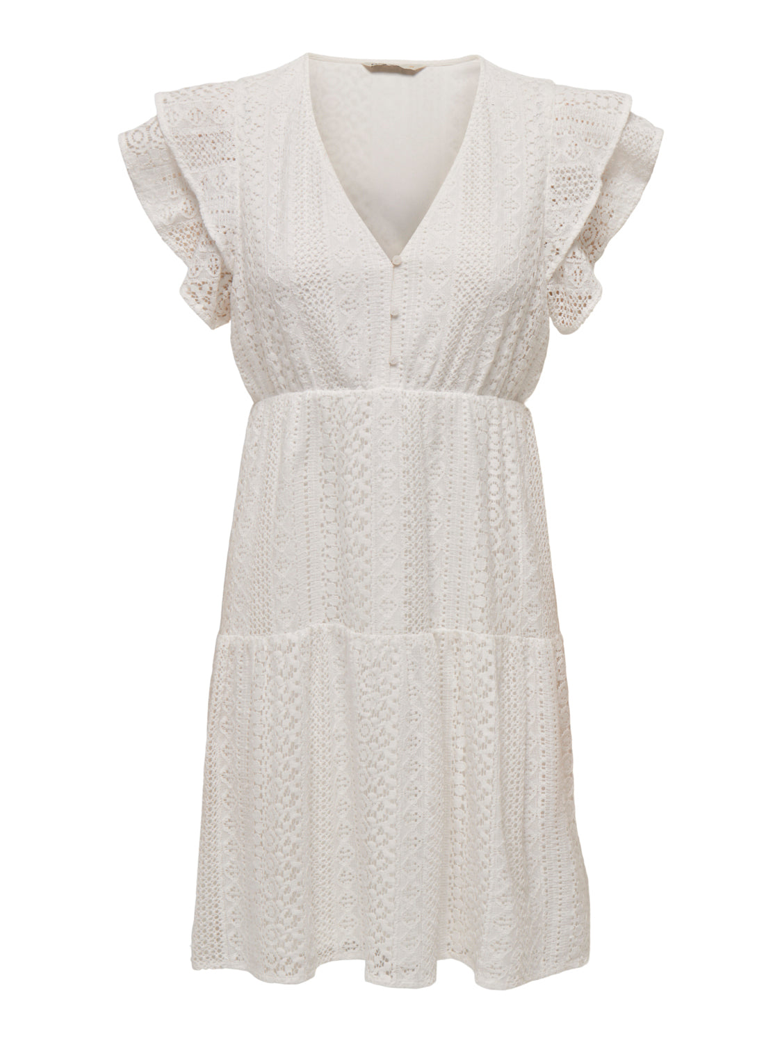 PGHELENA Short Dress - Hvit